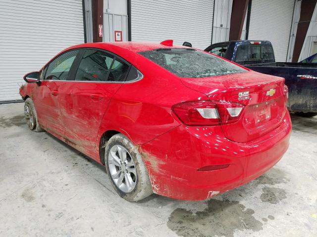 2019 CHEVROLET CRUZE LT 1G1BE5SMXK7115859