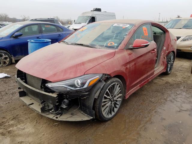 2017 HYUNDAI ELANTRA SP KMHD04LB4HU334621