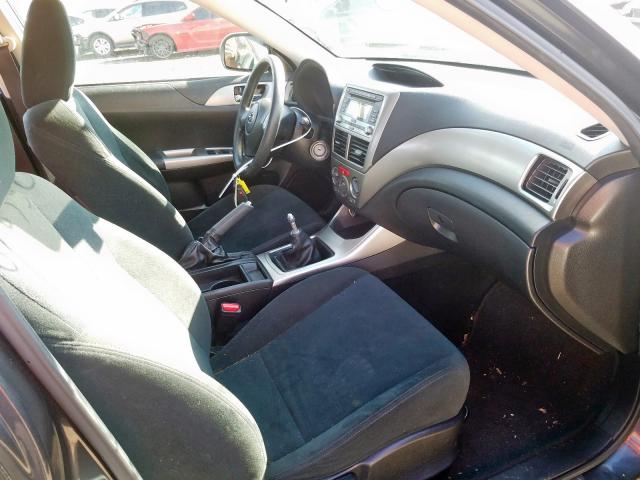 subaru impreza 2009 vin jf1gh61689g812296