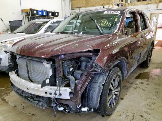 2016 HONDA PILOT EXL 5FNYF6H59GB061413