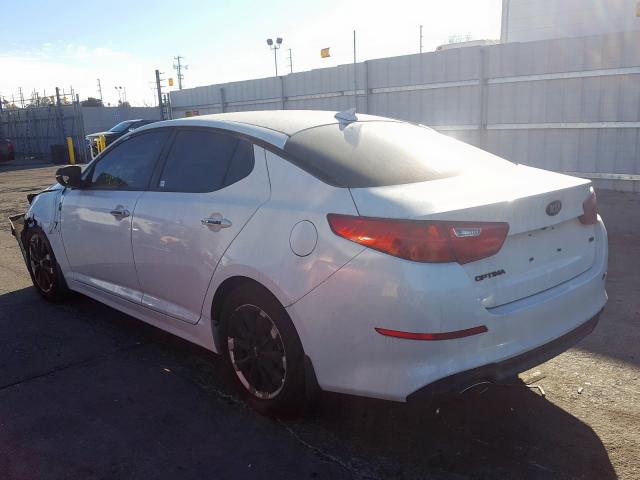 Седаны KIA OPTIMA 2015 Белый