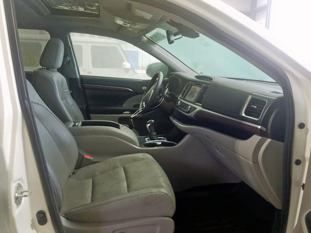 VIN 5TDDKRFHXFS192997 2015 Toyota Highlander, Limited no.5