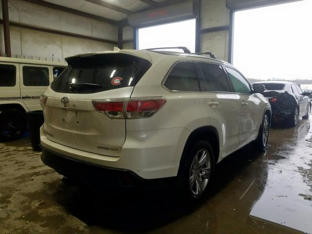 VIN 5TDDKRFHXFS192997 2015 Toyota Highlander, Limited no.4