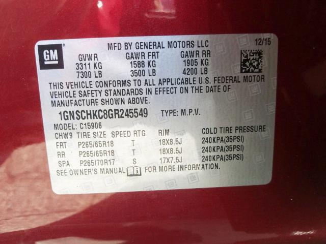 1GNSCHKC8GR245549