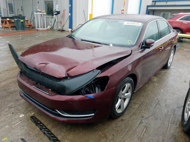 2013 VOLKSWAGEN PASSAT SE 1VWBP7A31DC034147