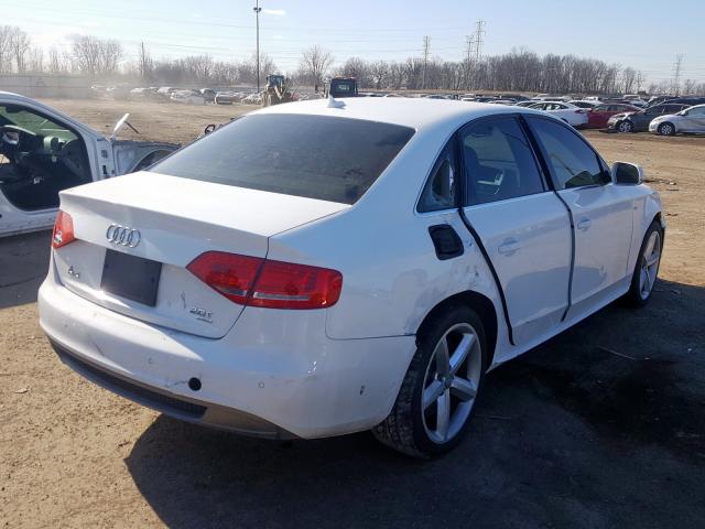 2012 AUDI A4 PRESTIG WAUKFAFL7CN017350