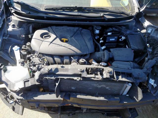 Хетчбеки HYUNDAI ELANTRA 2017 Сірий