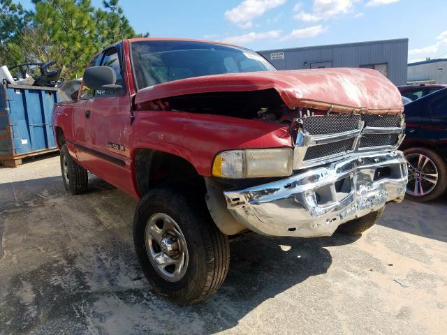 Salvage cars for sale from Copart Gaston, SC: 1998 Dodge RAM 1500