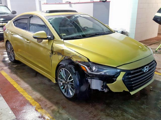 2017 Hyundai Elantra Sport For Sale Nb Moncton Tue Sep 08 2020 Used Salvage Cars Copart Usa