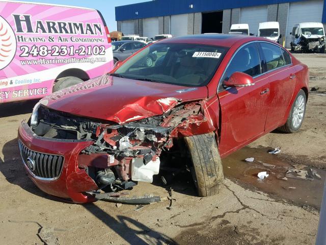 2013 BUICK REGAL PREM 2G4GS5EVXD9174188