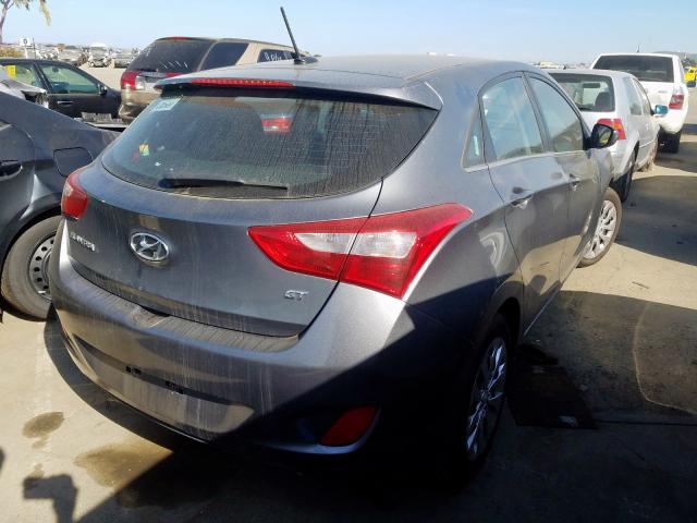 Хетчбеки HYUNDAI ELANTRA 2017 Сірий