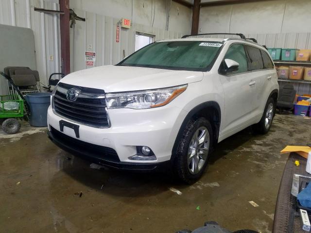 VIN 5TDDKRFHXFS192997 2015 Toyota Highlander, Limited no.2