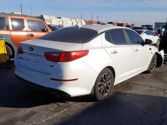 Седаны KIA OPTIMA 2015 Белый