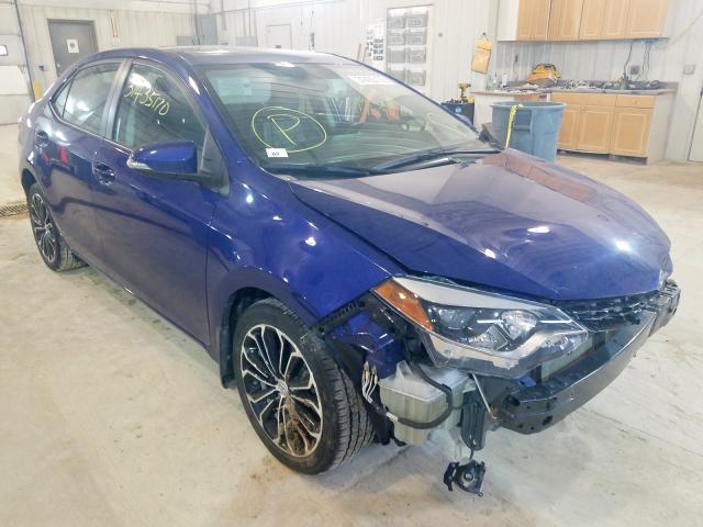 Salvage cars for sale from Copart Columbia, MO: 2015 Toyota Corolla L