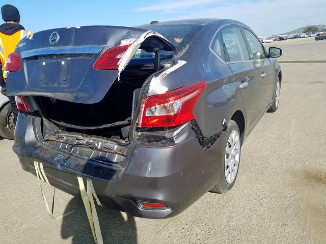  NISSAN SENTRA 2017 Серый