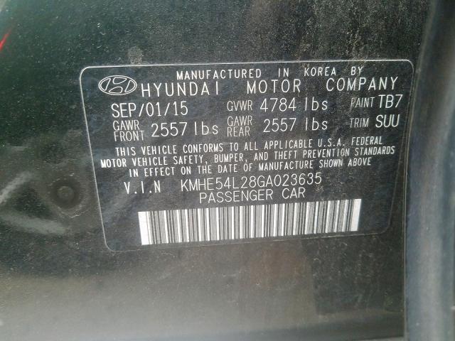 2016 HYUNDAI SONATA PLU KMHE54L28GA023635