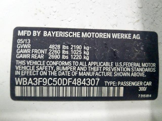 2013 BMW ACTIVEHYBR WBA3F9C50DF484307