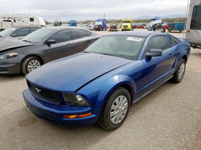 ford mustang 2006 vin 1zvft80n965117189