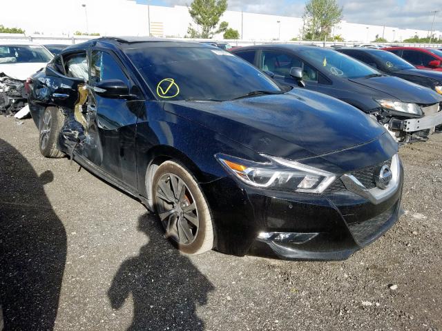 Salvage cars for sale at Fort Pierce, FL auction: 2016 Nissan Maxima 3.5