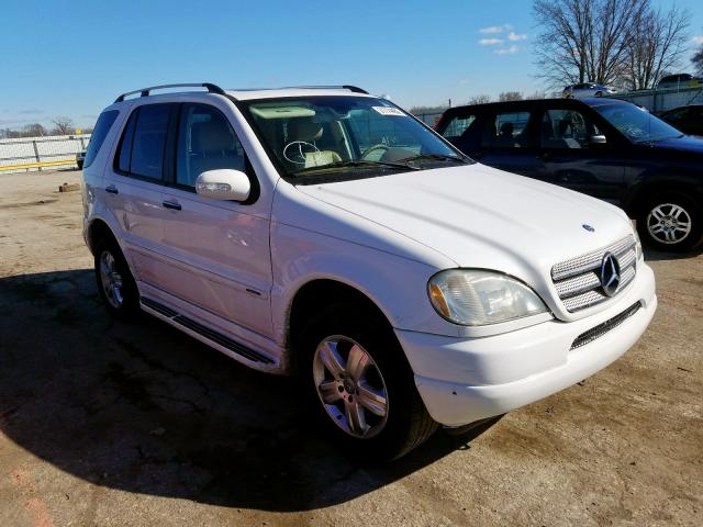 mercedes-benz m-class 2005 vin 4jgab57e85a530159