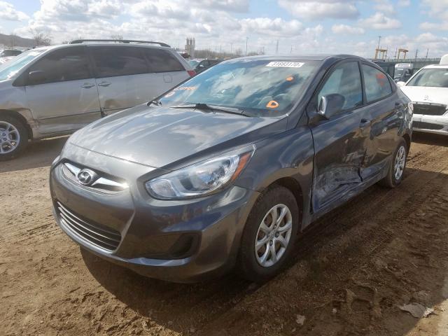 2013 HYUNDAI ACCENT GLS KMHCT4AE1DU327930