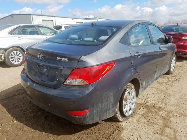 2013 HYUNDAI ACCENT GLS KMHCT4AE1DU327930
