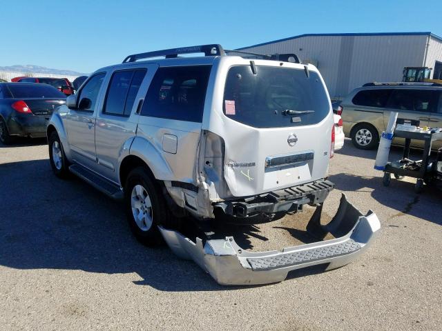 nissan pathfinder 2007 vin 5n1ar18u17c602191