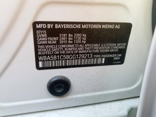 WBA5B1C58GG129213