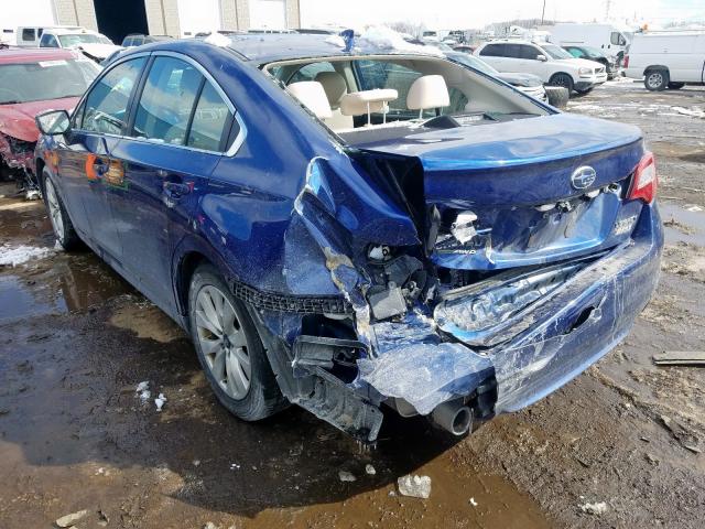 2016 SUBARU LEGACY 2.5 4S3BNAF6XG3020292