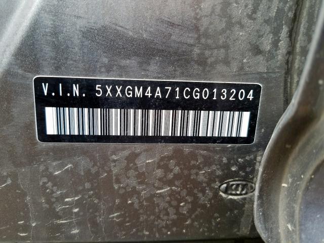 2012 KIA OPTIMA LX 5XXGM4A71CG013204