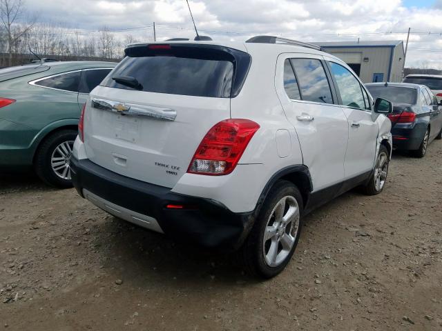 2016 CHEVROLET TRAX LTZ KL7CJRSB5GB554157