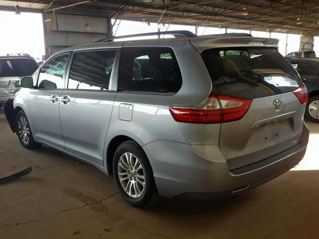 2015 TOYOTA SIENNA XLE 5TDYK3DC0FS584828