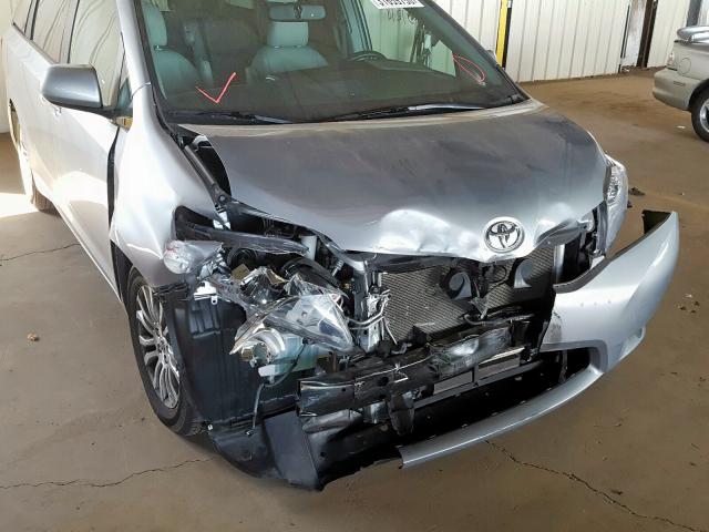 2015 TOYOTA SIENNA XLE 5TDYK3DC0FS584828