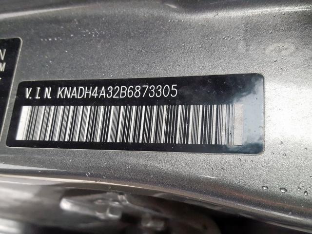 2011 KIA RIO BASE KNADH4A32B6873305