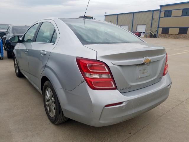 2017 CHEVROLET SONIC LT 1G1JD5SH0H4107720