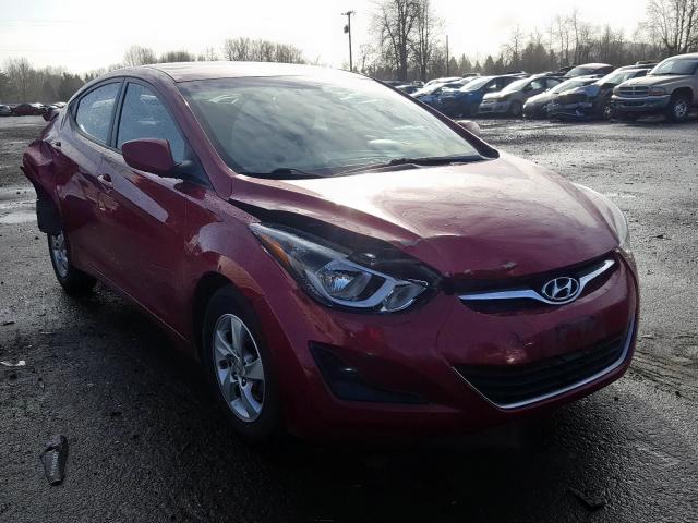 2014 HYUNDAI ELANTRA SE 5NPDH4AE4EH501172