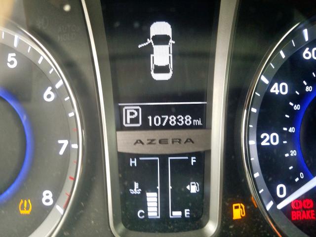 2012 HYUNDAI AZERA GLS KMHFG4JG1CA128217