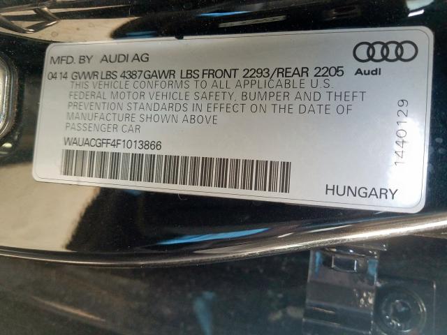 2015 AUDI A3 PREMIUM WAUACGFF4F1013866