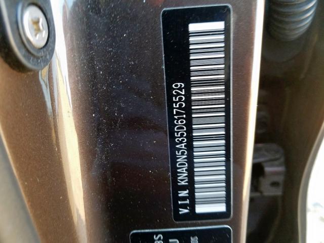 2013 KIA RIO EX KNADN5A35D6175529