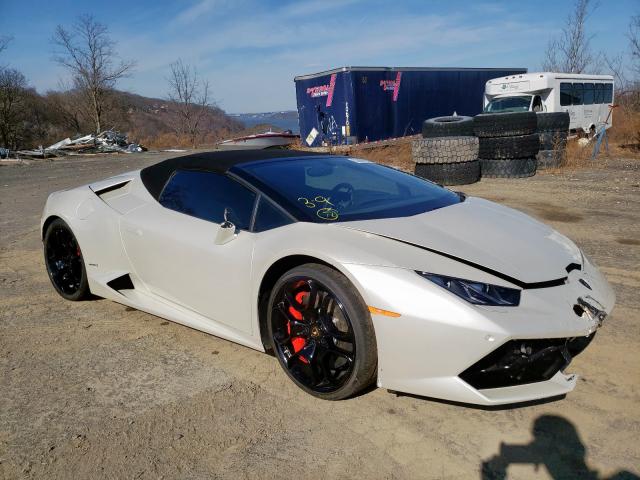 2016 LAMBORGHINI HURACAN en venta NY - NEWBURGH | Thu. Mar 19, 2020 -  Copart EEUU