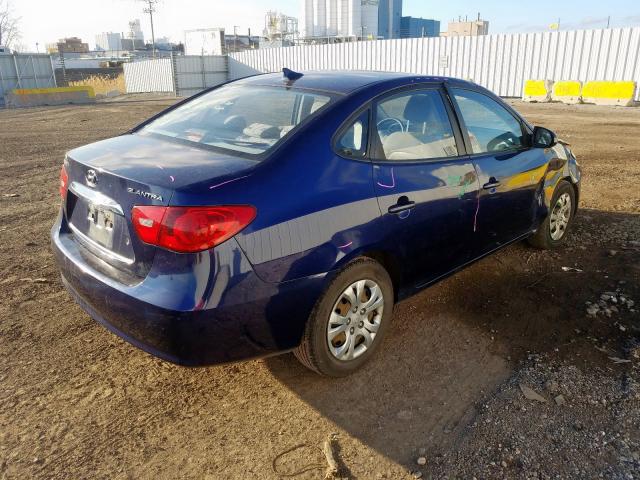 2010 HYUNDAI ELANTRA BL KMHDU4AD9AU083691