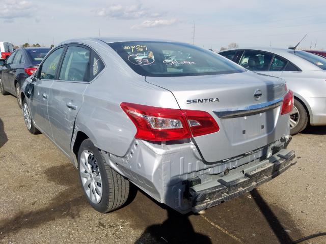 nissan sentra 2018 vin 3n1ab7ap8jy299749