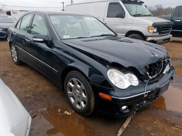 Salvage cars for sale from Copart Hillsborough, NJ: 2006 Mercedes-Benz C 280 4matic