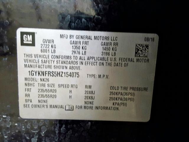 1GYKNFRS5HZ154075