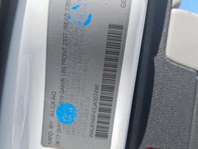 WAUKMAF43JA007496