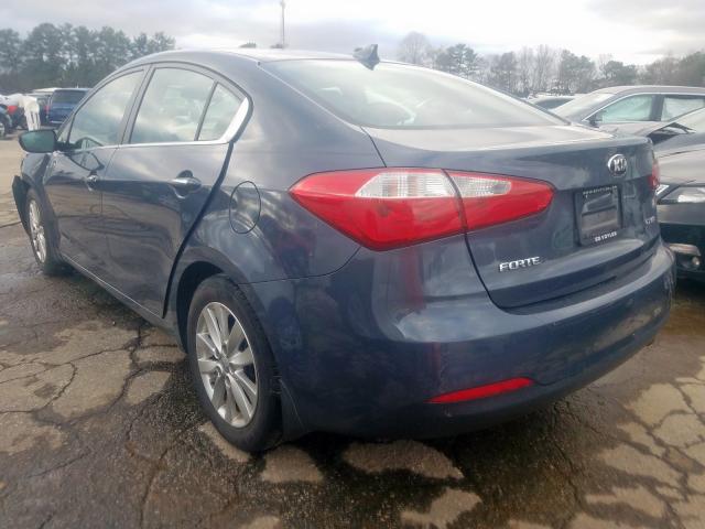 2014 KIA FORTE EX KNAFX4A89E5150987