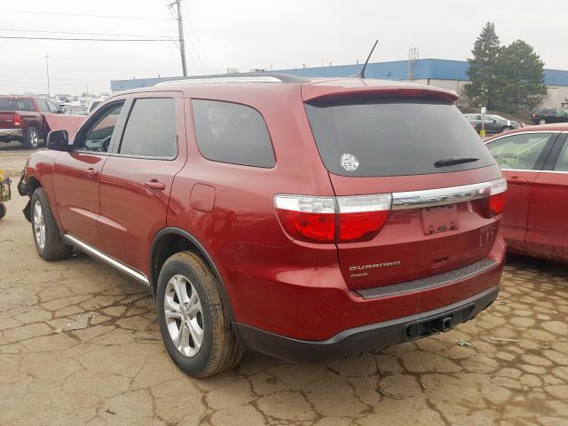 Dodge Durango 2 красный матовый