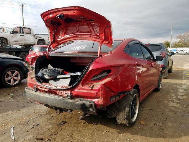 2014 HYUNDAI ACCENT GLS KMHCU4AE7EU623002