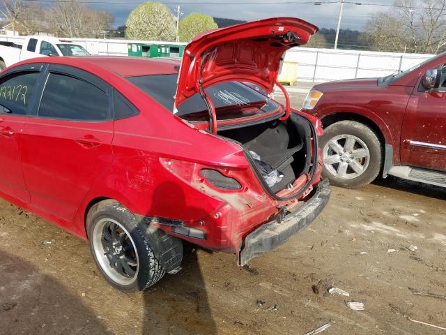 2014 HYUNDAI ACCENT GLS KMHCU4AE7EU623002
