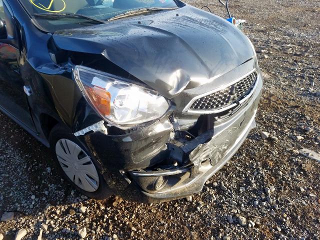2019 MITSUBISHI MIRAGE ES ML32A3HJ3KH015782